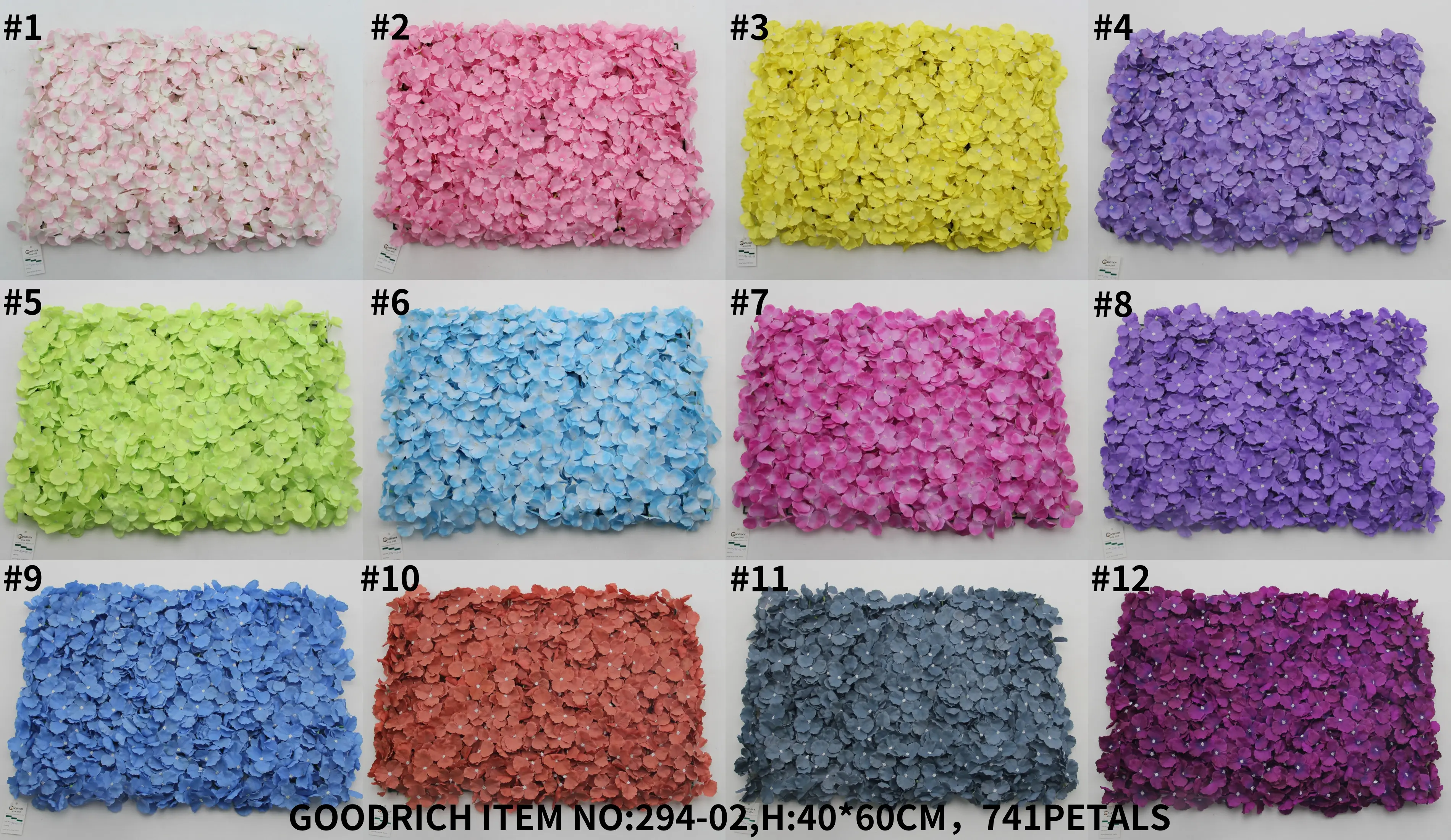 Wedding flower walls 294-02