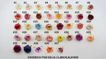 Flower heads 16-11